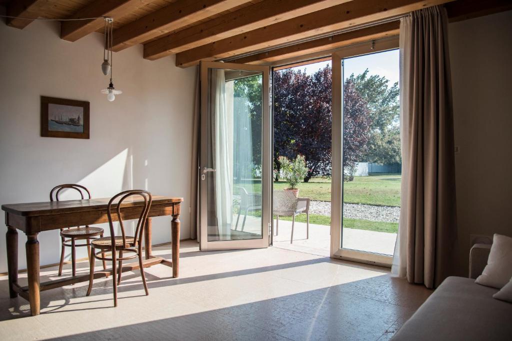 Posezení v ubytování Agriturismo Corte Ruffoni