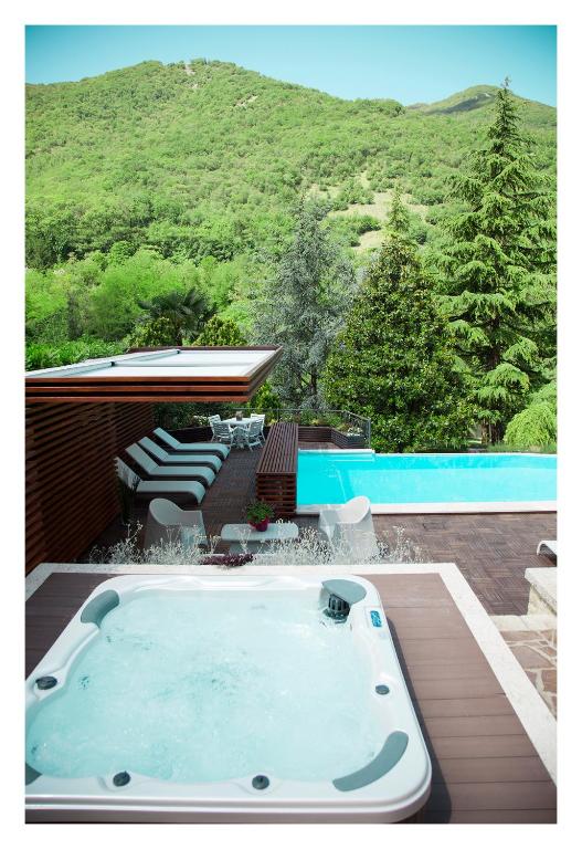 Nespecifikovaný výhled na hory nebo výhled na hory při pohledu z bed and breakfast