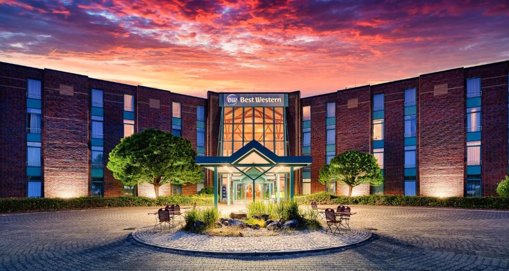 a rendering of the exterior of a building at Best Western Parkhotel Brehna-Halle in Brehna