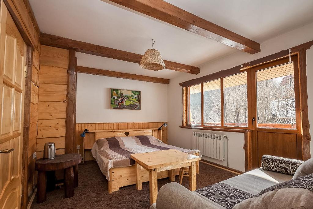 Posezení v ubytování Vatra Hotel