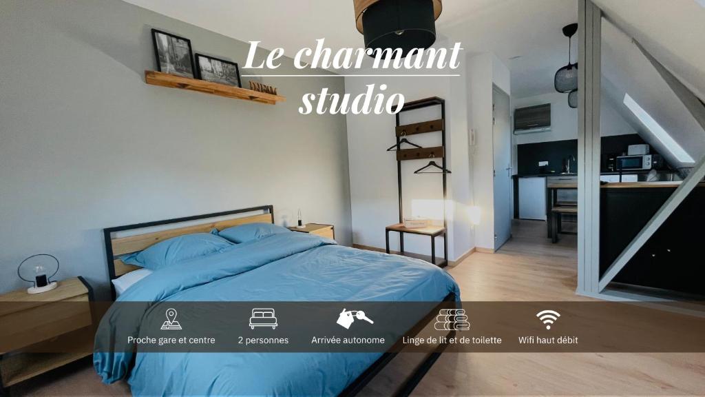 A la Clef - Charmant studio proche gare et centre - Idéal PRO & Couple - WIFI