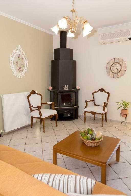 Posedenie v ubytovaní Rose Residence-360º sea view