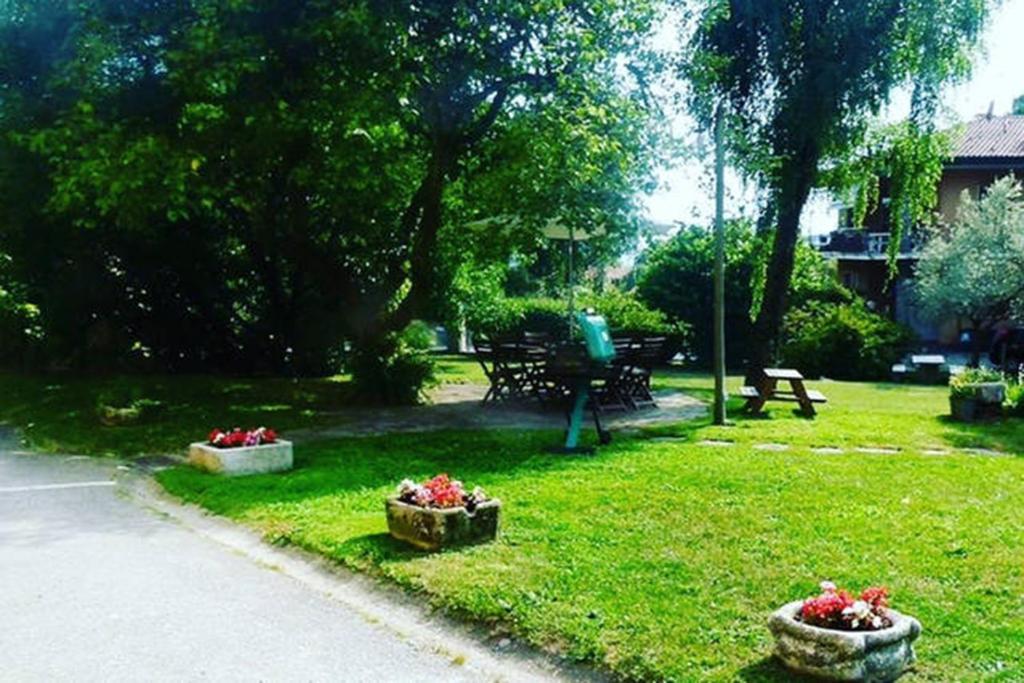 Vonkajšia záhrada v ubytovaní Apartment Piccolo Borgo