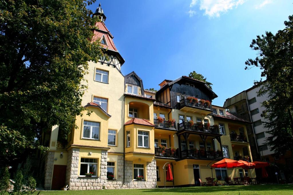 Budova, kde se bed and breakfast nachází