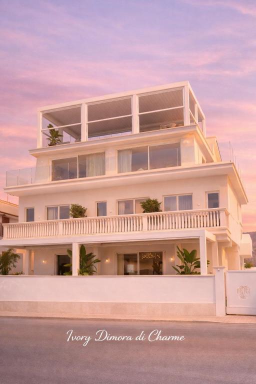 a rendering of a white building at Ivory Dimora di Charme in Terracina