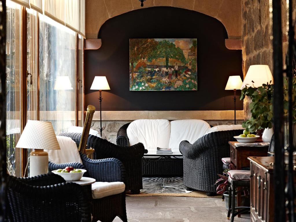 Posezení v ubytování Churrut Hotel