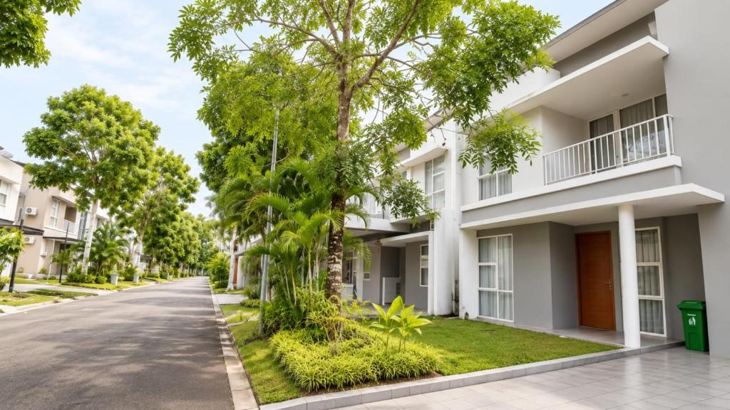 an empty street in front of a building at SleepRest @ The Home Shoutlink in Nagoya