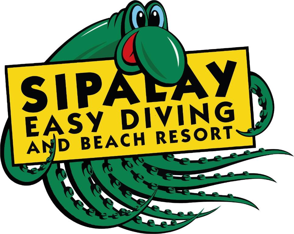 a sign for aasyasyasyasyasyasyasyasyasyasyasy fish at easy diving and beach resort in Manlocahoc