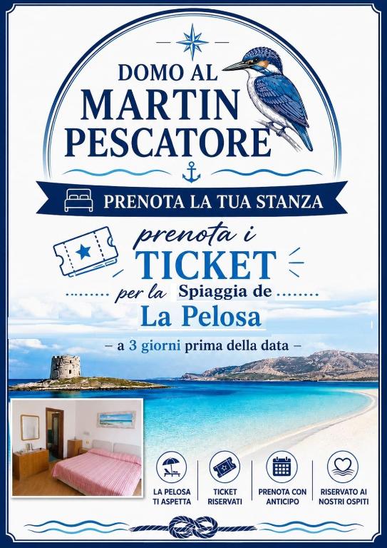 a poster for a tour of marina marin perez at Al Martin Pescatore in Stintino