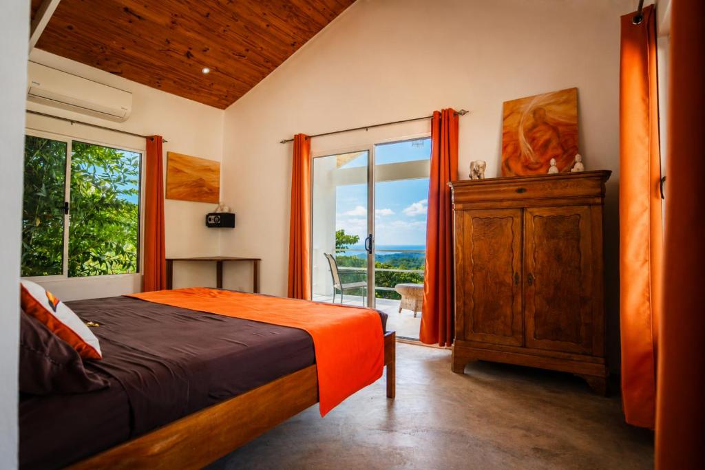 Lodge Las Estrellas de Samara - Ocean View - Bungalow Met Uitzicht Op Zee