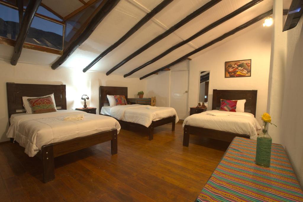 Piedra Wasi Ecolodge Urubamba - Superior Driepersoonskamer