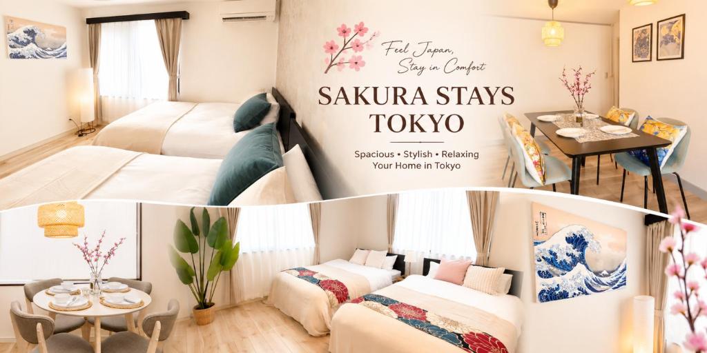 Sakura Stays Tokyo - Spacious Authentic Japanese Stay near Skytree & Asakusa