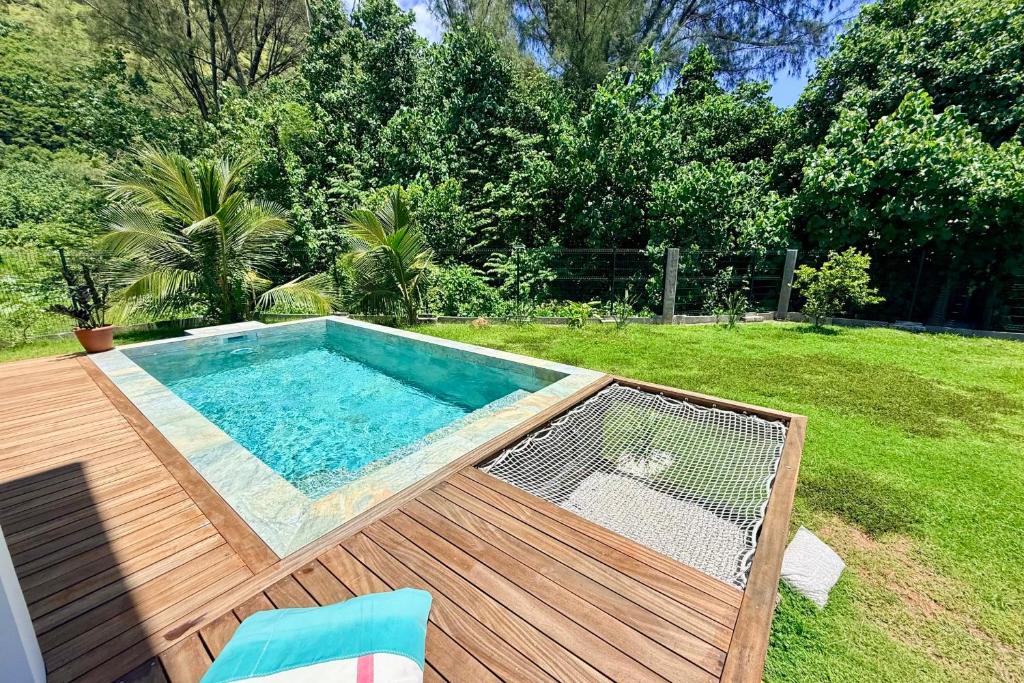 Villa Vaimoeani bungalow - piscine et calme à Haapiti Moorea - 8 pers - photo 6 - Moorea, Polynésie