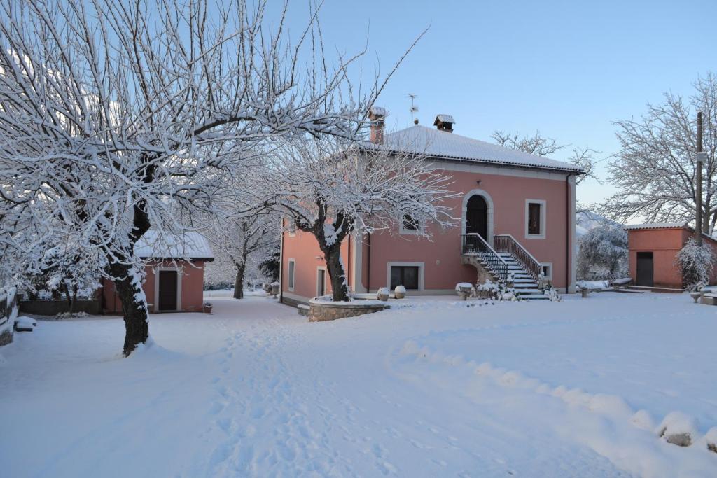 Agriturismo La Palazza v zimě