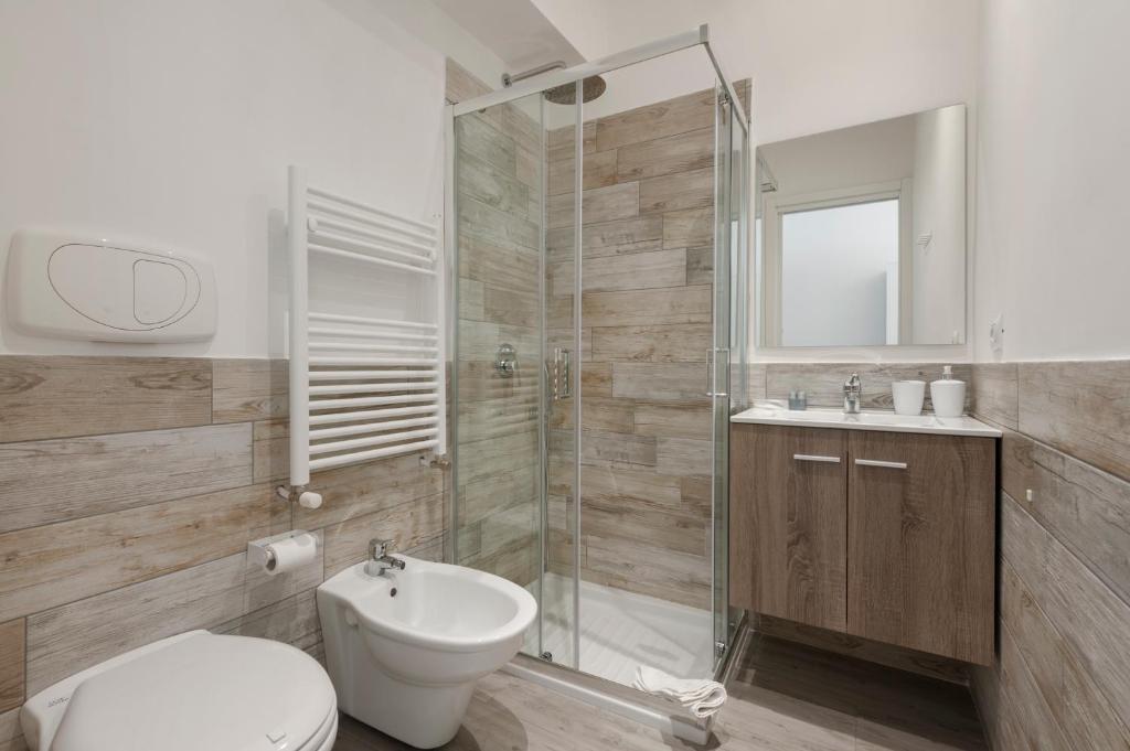 A bathroom at De Guestibus