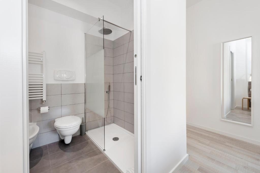 A bathroom at De Guestibus