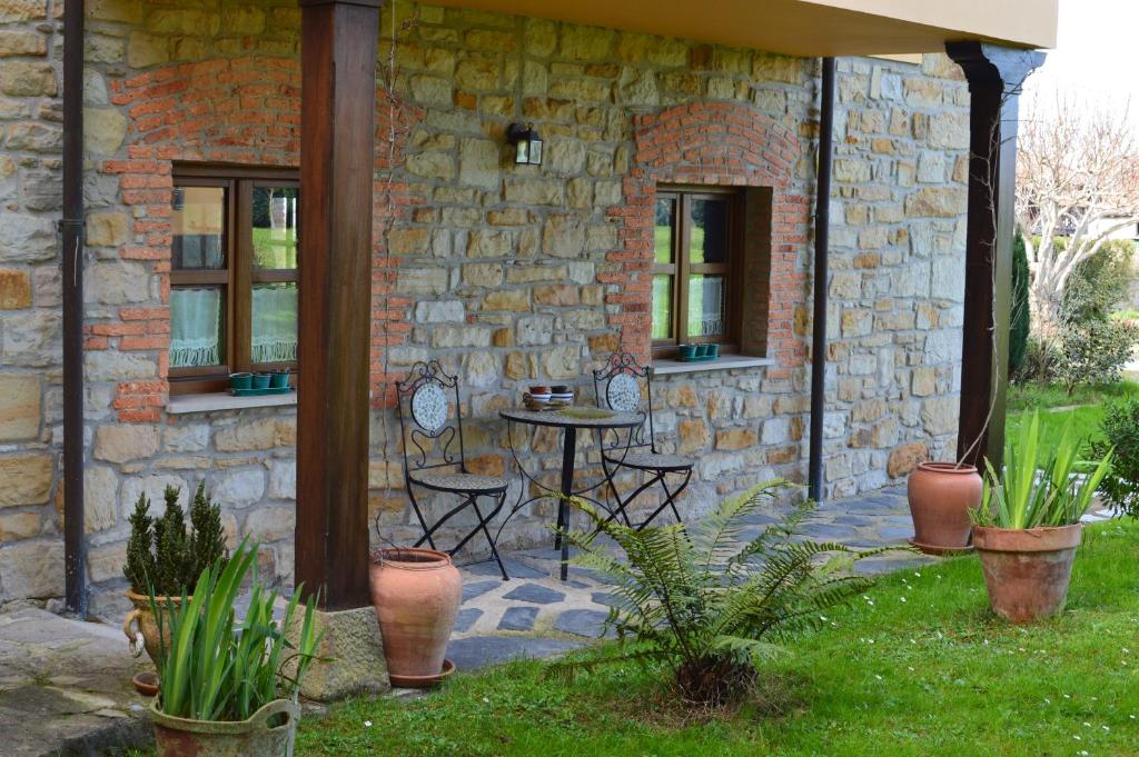 Zahrada ubytování La Casona de Quintes