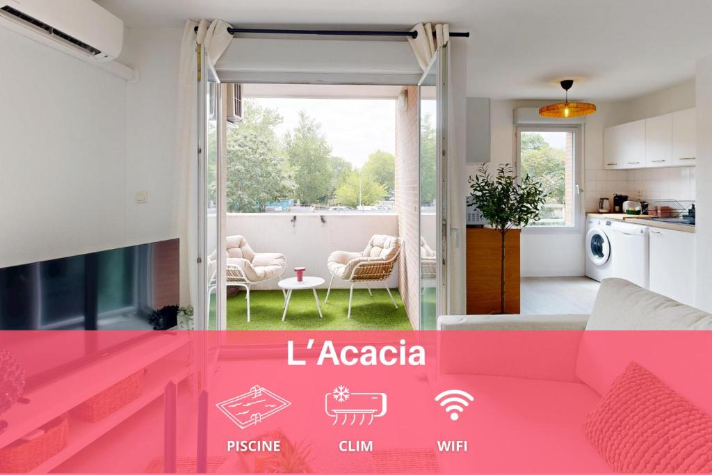 L'Acacia by expat renting - Piscine - Balcon