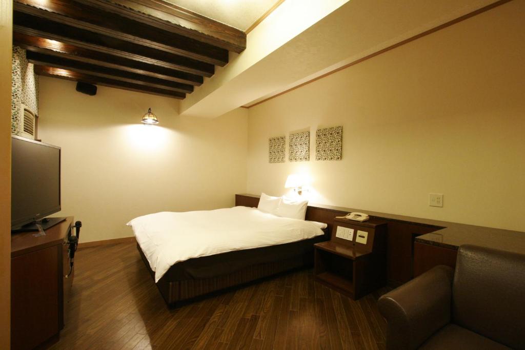 TV a/nebo společenská místnost v ubytování Hotel NOA (Adult Only)