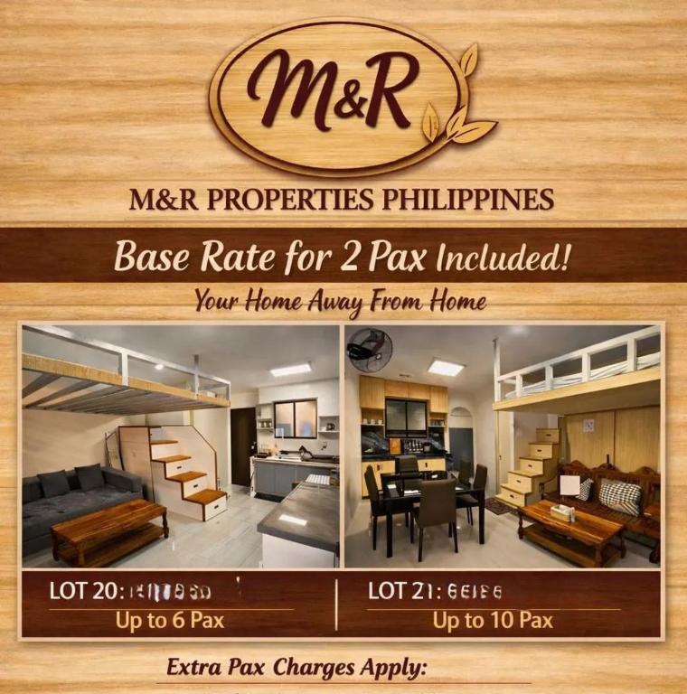 a flyer for a mr properties philippinesones base rate for pass at M&R Properties Philippines Lots 20 & 21 Interconnecting Units Bangad Cabanatuan City NE 3100 in Bangad
