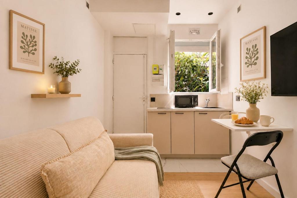 Elegant studio au coeur du 11eme