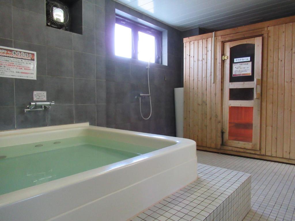 Koupelna v ubytování Center Hotel Mihara