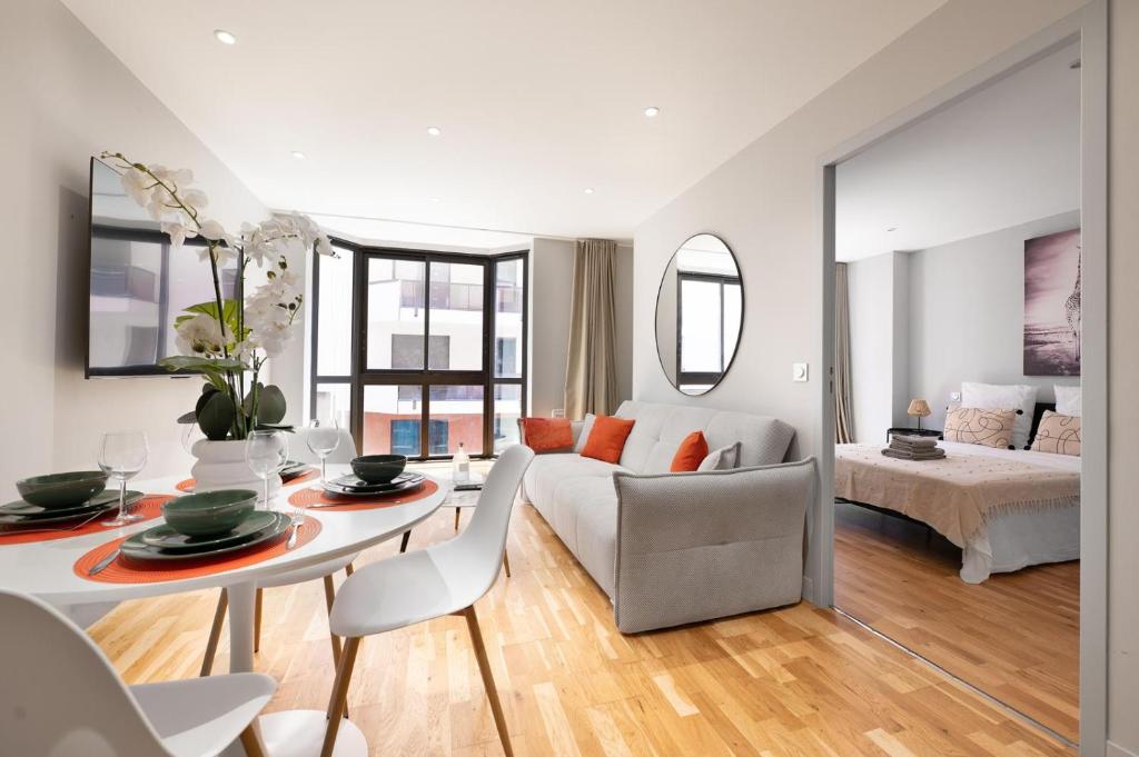 Appartement luxueux compans caffarelli climatiseur parking privé gratuit jardin japonais 4 personnes