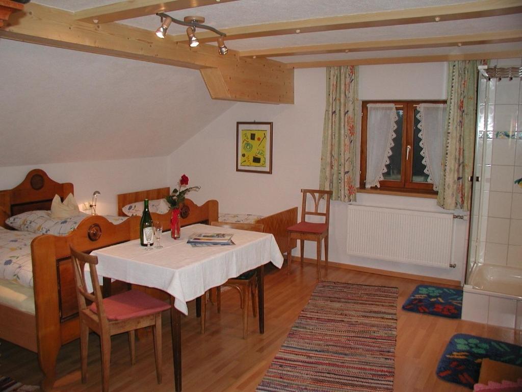 Posezení v ubytování Lindenhof