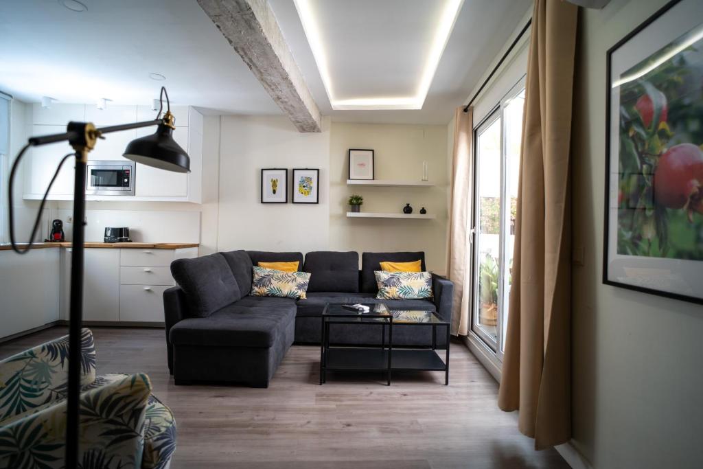 Piso moderno y tranquilo en el centro con terraza