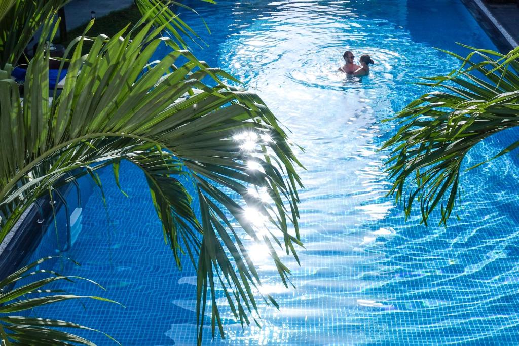 Bazén v ubytování Hadana Boutique Resort Hoi An nebo v jeho okolí