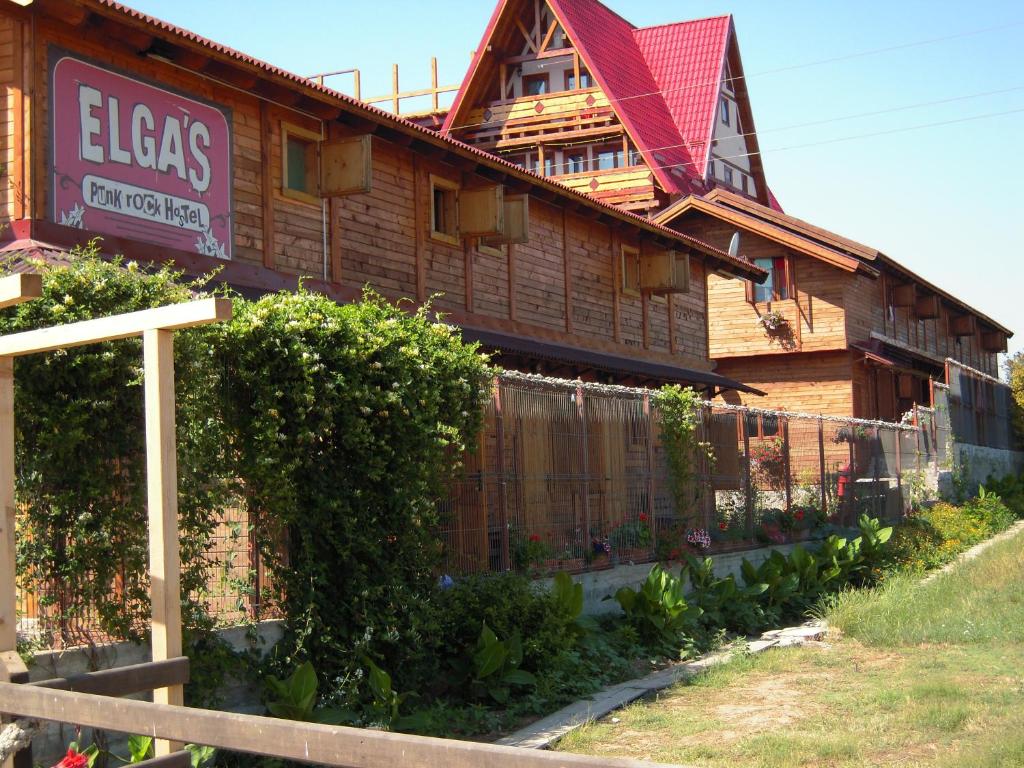 Budova, kde se hostel nachází