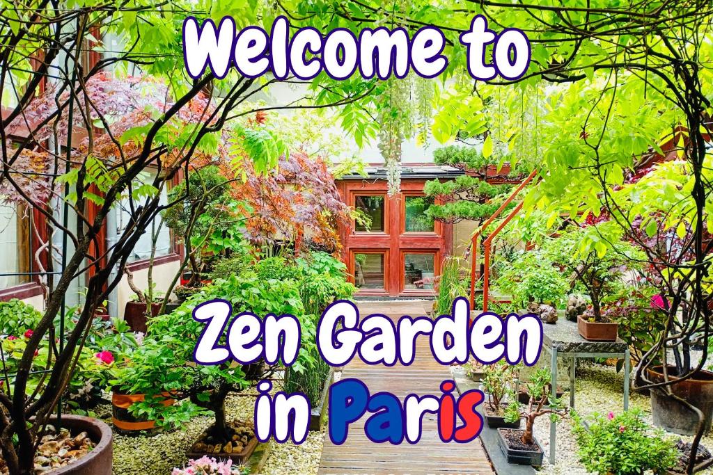 Welcome to Japanese garden in Paris !