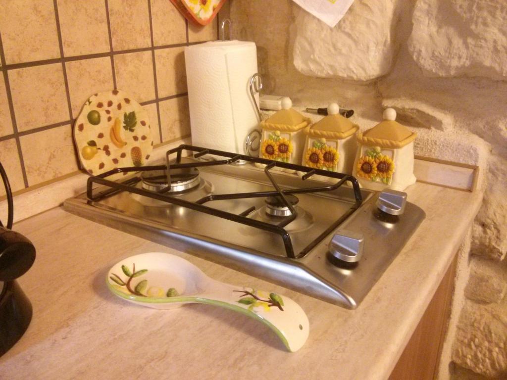 Kuchnia lub aneks kuchenny w obiekcie Piccolo Dammusu