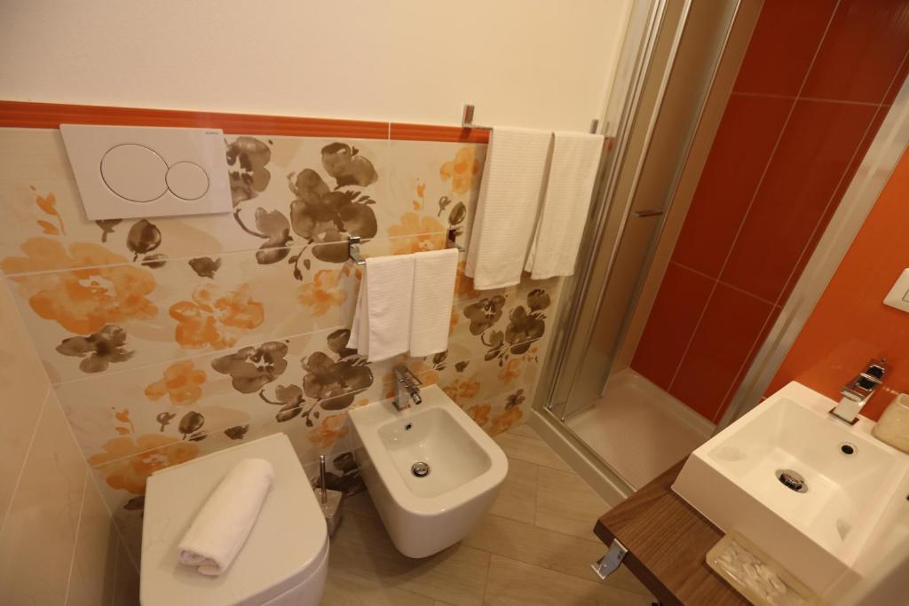 Koupelna v ubytování A Casa di Eli