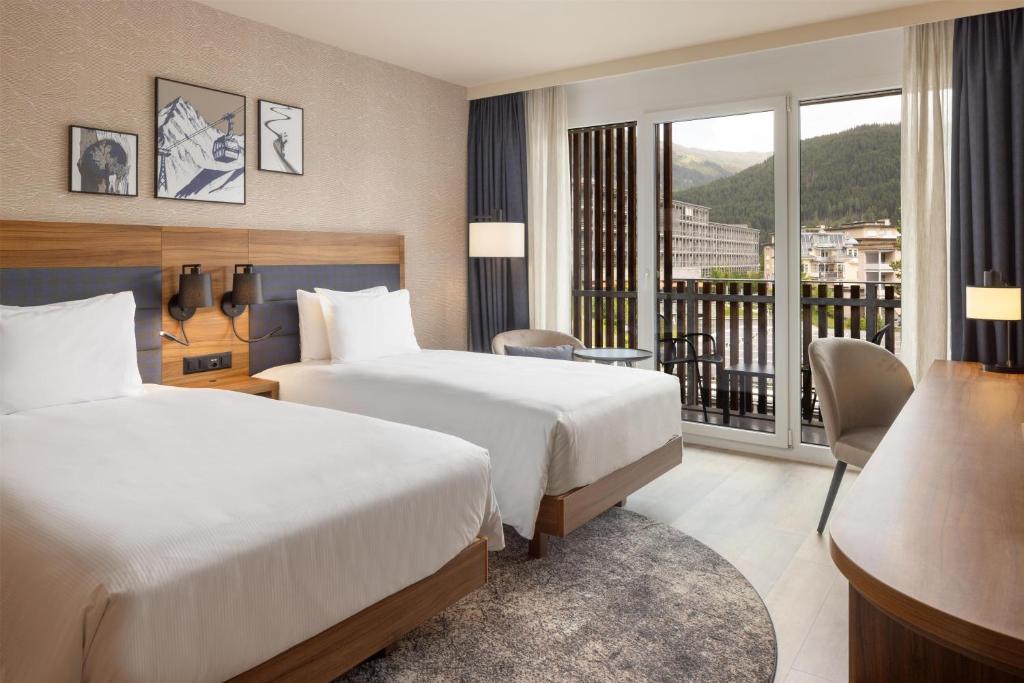 Travel Proud Sustainability certification Hilton Garden Inn Davos - Camera Doppia Con Letti Separati