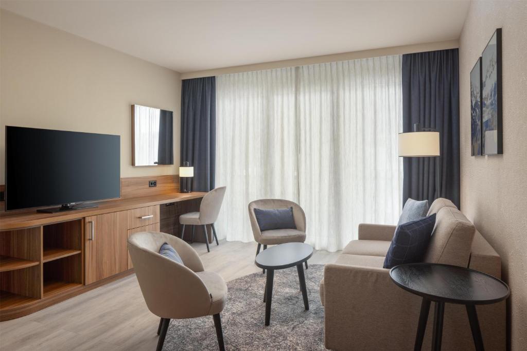 Travel Proud Sustainability certification Hilton Garden Inn Davos - Junior Suite
