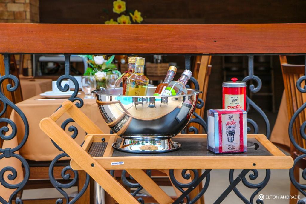 Bebidas em Terra dos Diamantes Hotel