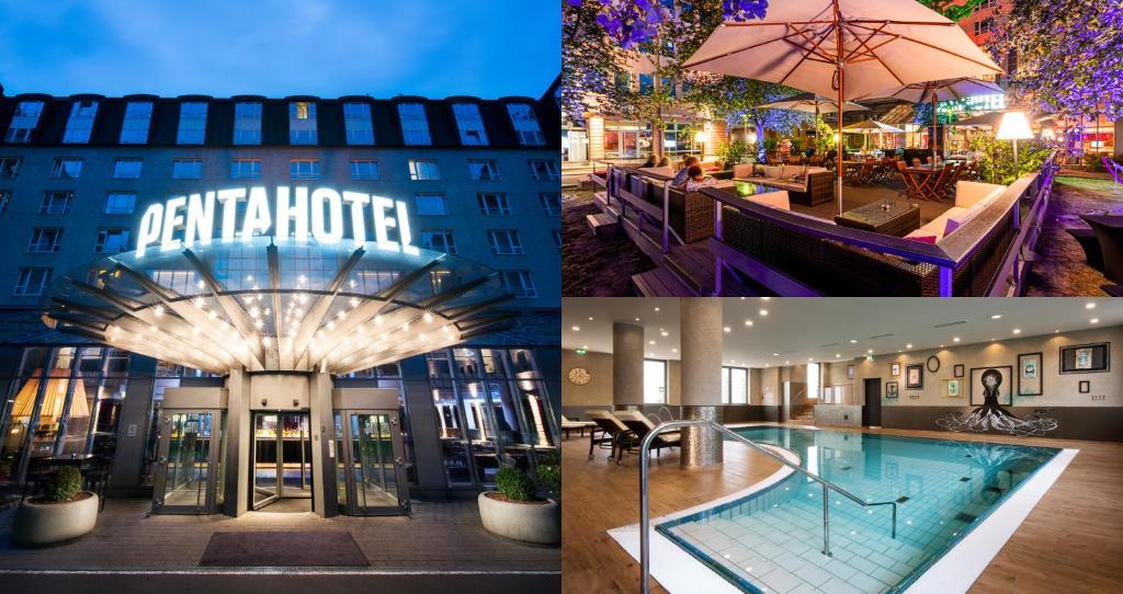 Piscina a Pentahotel Leipzig o a prop