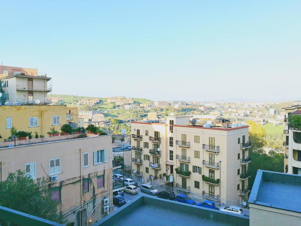 Γενική άποψη της πόλης Αγκριτζέντο ή θέα της πόλης από  αυτό το διαμέρισμα