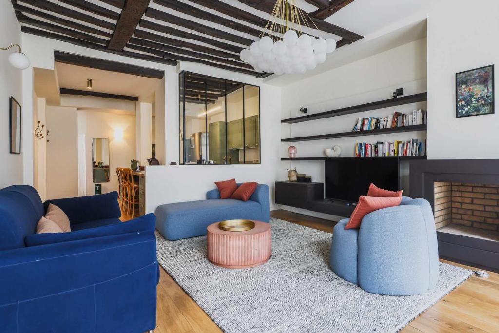 Appartement Moderne -2BR-6P- Palais Royal