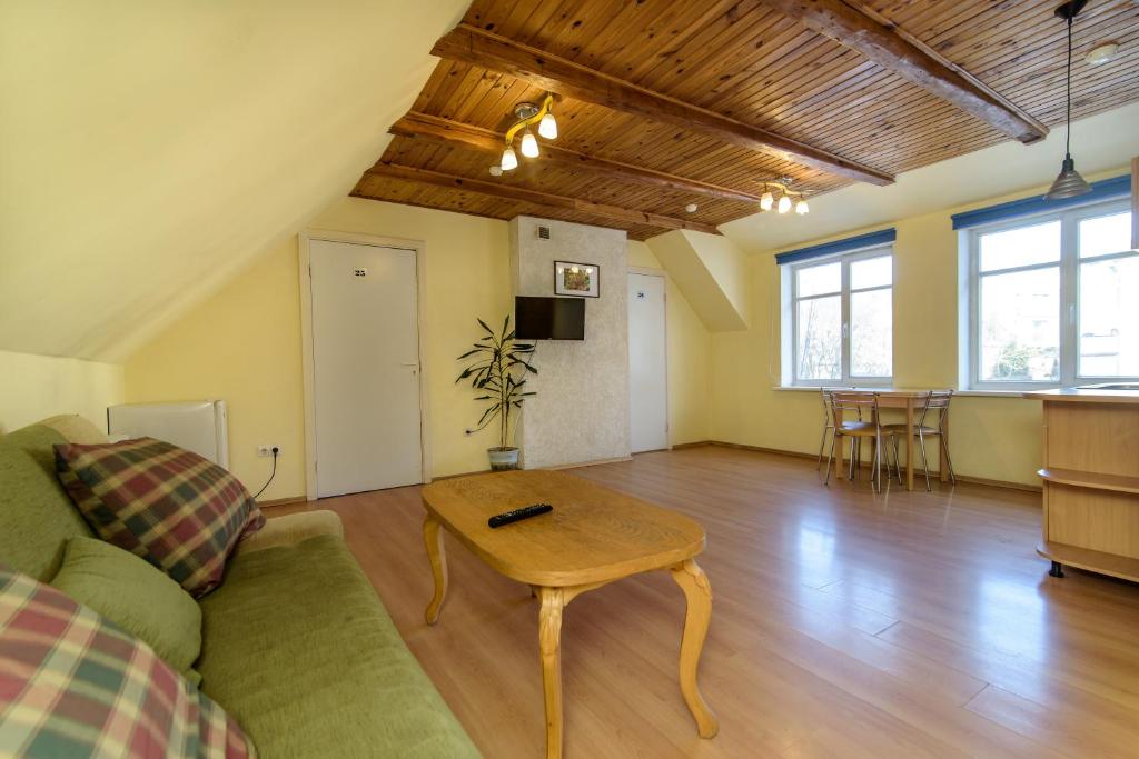 Posezení v ubytování Hostel Filaretai