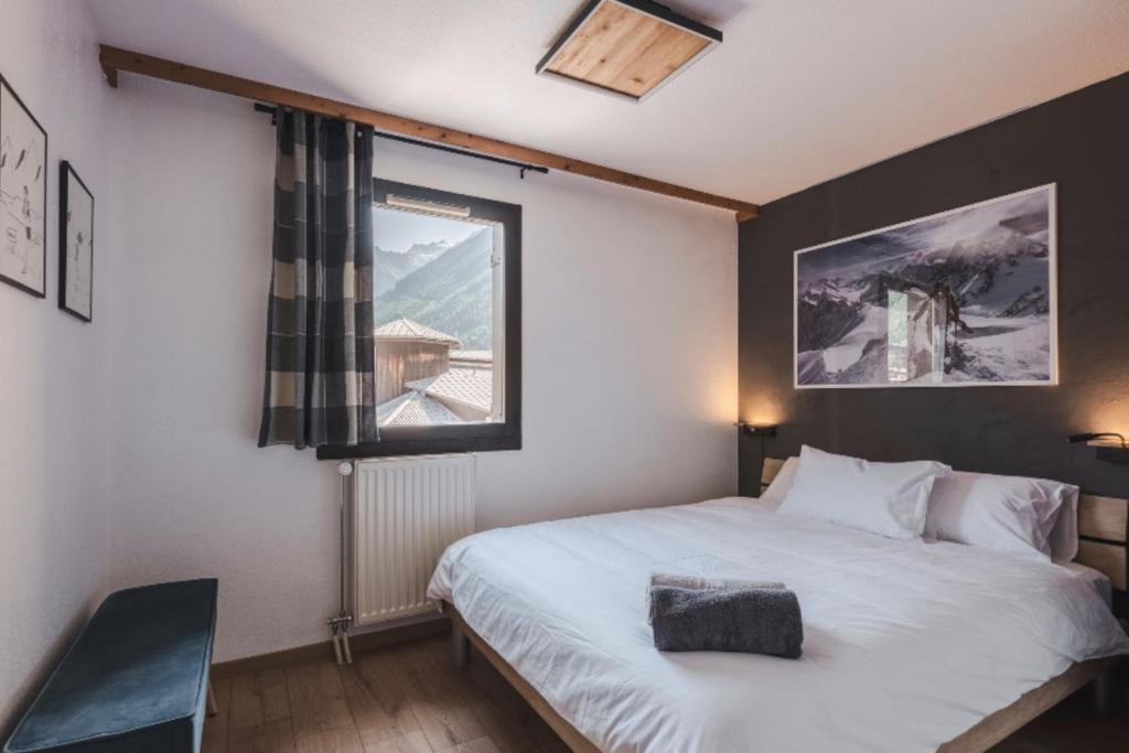 Chamonix 7p flat with balcony & parking