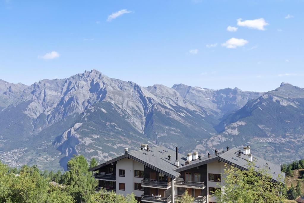 Chalet rustique avec parking privé et terrasse
