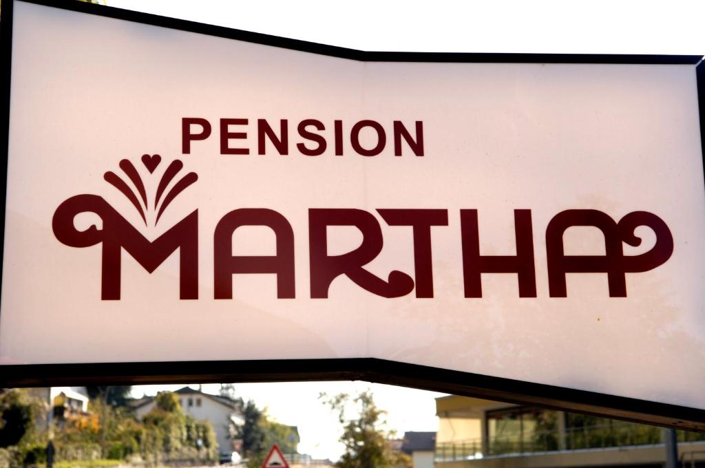 Certifikát, hodnocení, plakát nebo jiný dokument vystavený v ubytování Pension Martha
