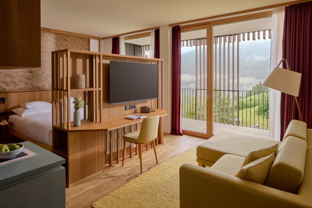 Sustainability certification Falkensteiner Family Hotel Montafon - The Leading Hotels of the World - Suite Montagne Avec Balcon
