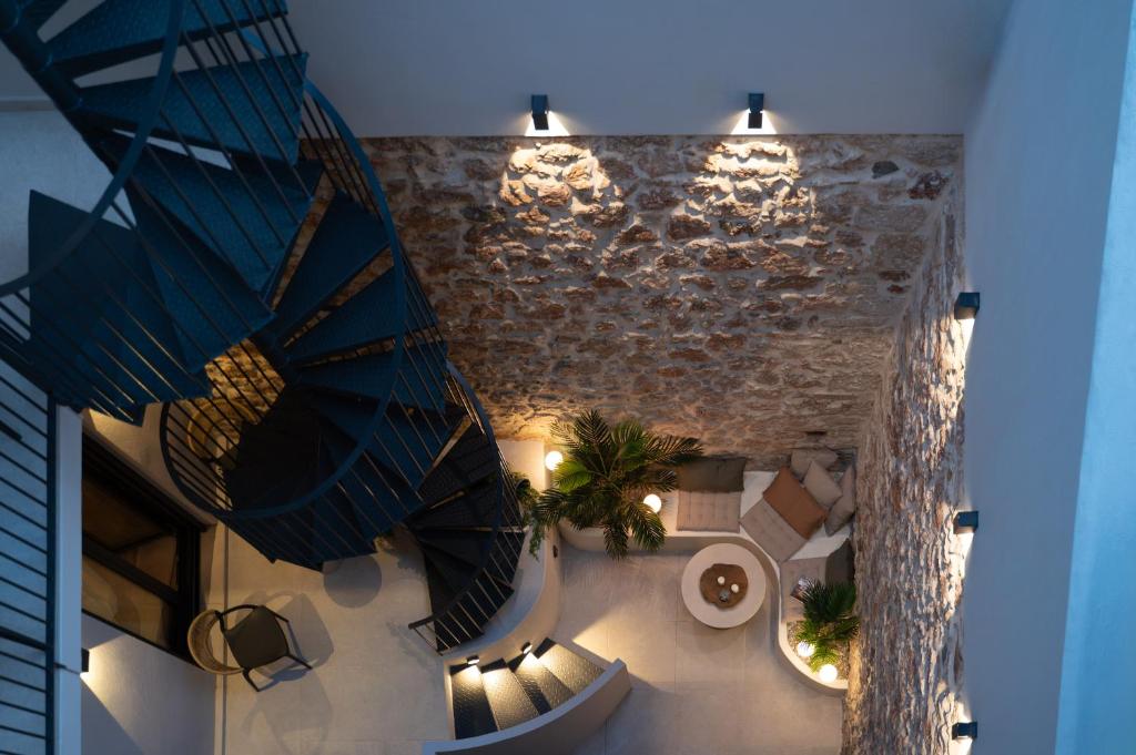 Atpūtas zona naktsmītnē Kosmitis Suites Athens