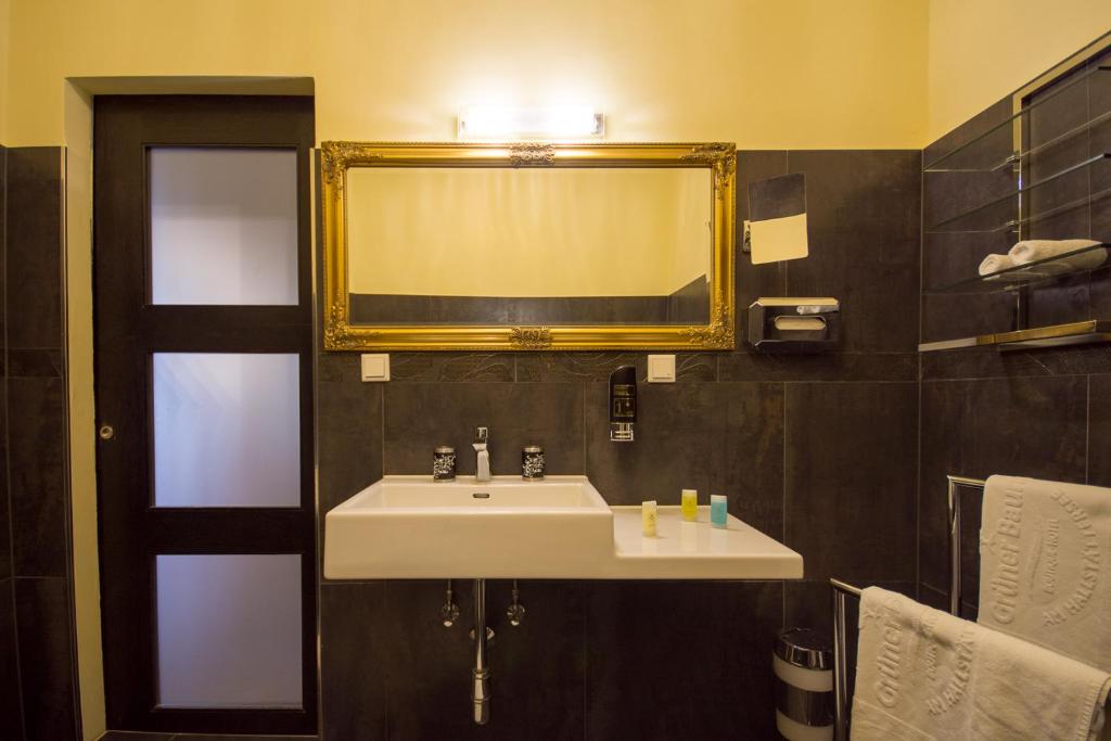 Kúpeľňa v ubytovaní Seehotel Grüner Baum