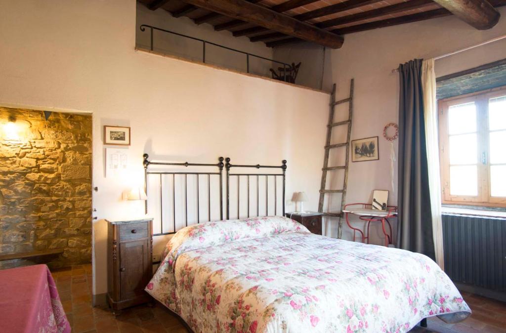 Postel nebo postele na pokoji v ubytování Il Vichiaccio Country House