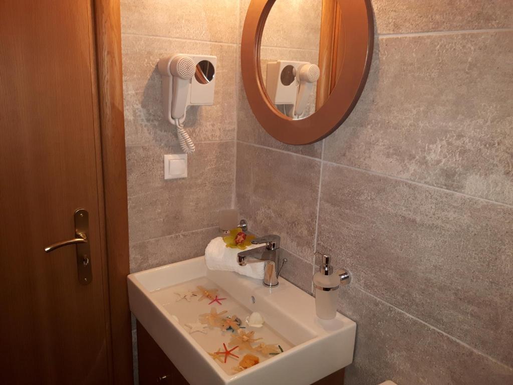 Kúpeľňa v ubytovaní Antigoni