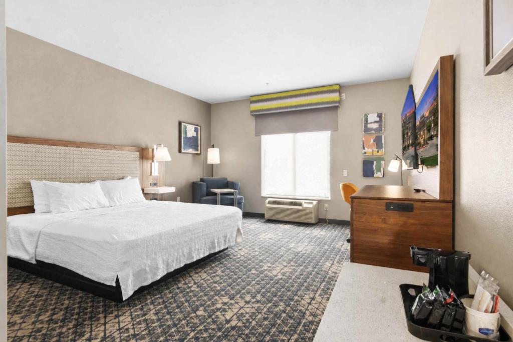 Hampton Inn & Suites Houston Rosenberg - King Kamer Met Kingsize Bed – Niet-Rokers